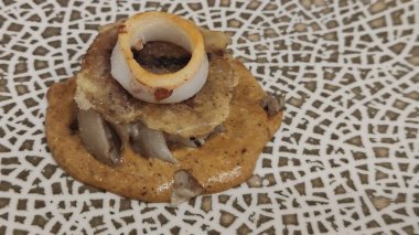 Tabakta Pişmiş Balık Yemeye Hazır