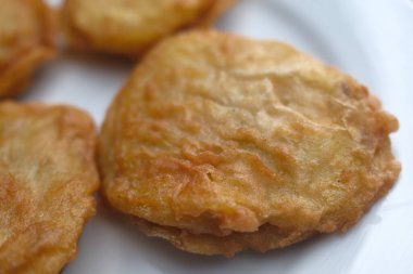 Olot Katalonya 'dan doldurulmuş patates.