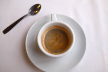 Doğal Işıklı Sıcak Kahve Fincanı