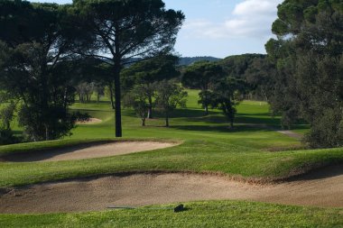 Doğal Golf Sahasındaki Lüks Golf Sahası