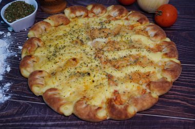 Pizza - Hamur - Fırın - Yemek Masası