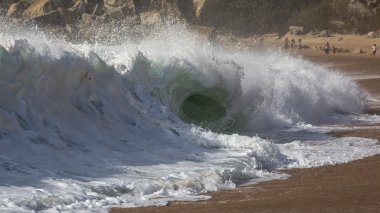 Dalga okyanus, Nazare, Portekiz