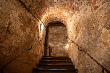 Almanya 'dan Majestic Kaiserburg Nrnberg, 11. yüzyıl kaleleri, kraliyet sarayı, bahçeler, Sinwellturm kulesi ve panoramik şehir manzaraları, seyahat ve tarih içeriği için mükemmel.