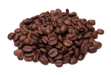 izole kahve çekirdekleri