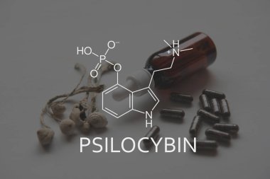 Psilosibin formülü mantarlar. Yasal Tıp Bölümü. Akıl sağlığıyla ilgili tıbbi psilosibin.