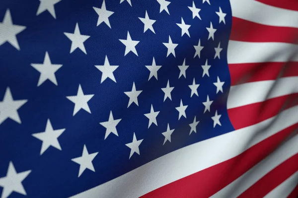 Amerikas Förenta Staters Flagga — Stockfoto