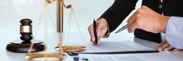 Judge Working Office Court Justice — Stock Photo, Image