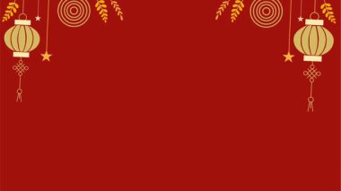 happy chinese new year. chinese new year. chinese lanterns. vector illustration