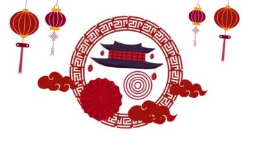 chinese new year 2026 vector illustration