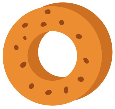 fırın ekmek fırını simgesi düz stil