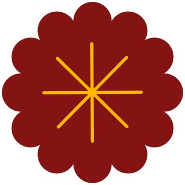 Makedonya bayrağı vektör illüstrasyon