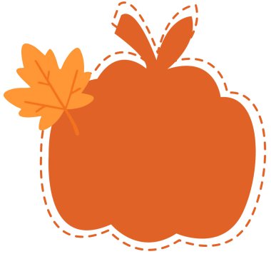 Şükran Günü ikonu vektör illüstrasyonu