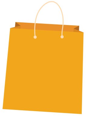 alışveriş çantası izole simgesi