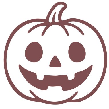 Mutlu yüzlü balkabağı.