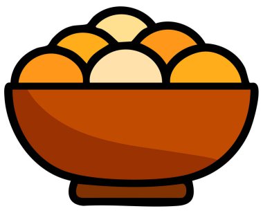 Kirazlı tavuk yumurtası.