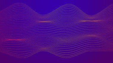 arka plan dalga ile. vektör çizim