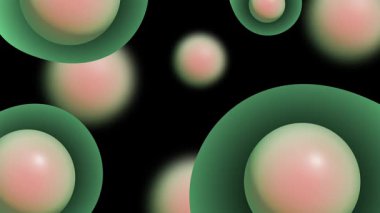 soyut 3d tasarım arkaplan canlandırma videosu