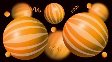 soyut 3d tasarım arkaplan canlandırma videosu