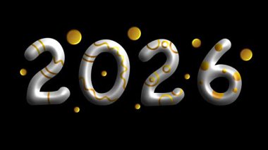 Hareketli akışkan soyut 3D canlandırma geri