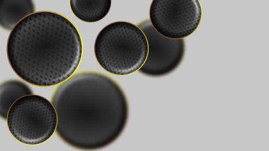 Desenli taş soyut 3d canlandırılmış arkaplan tasarımı