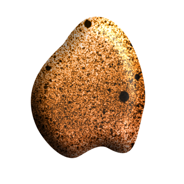 Siyah arkaplanda izole bir kahverengi yumurta