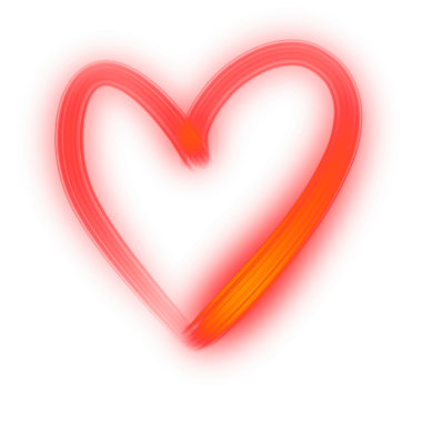 kalp ikonu vektör çizim şablonu