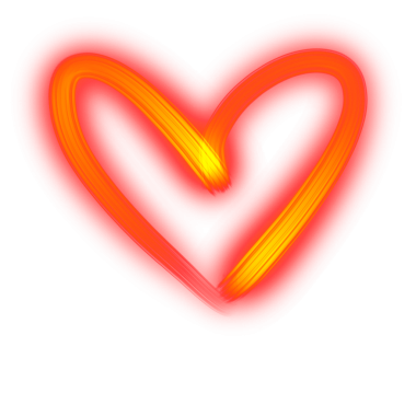 Aşk sembollü kalp. vektör illüstrasyonu