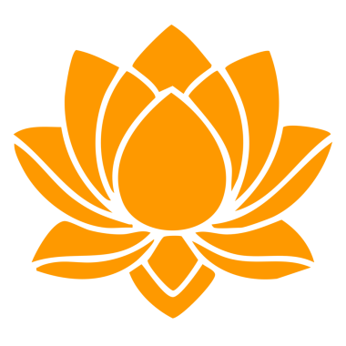 Lotus çiçek simgesi, anahat stili