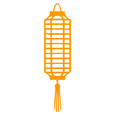 bir kokteylin turuncu simgesi.