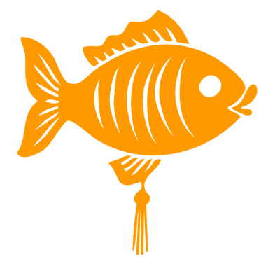 Arka planda balık var. vektör illüstrasyonu