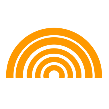 Soyut spiral logo tasarımı. vektör grafik simgesi