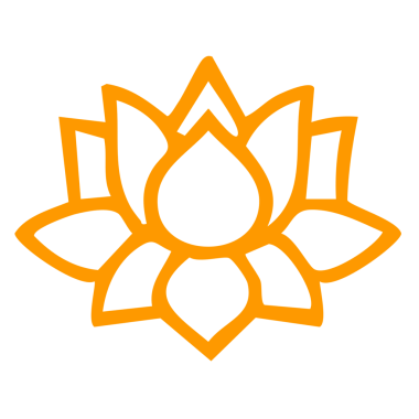 Siyah arkaplanda sarı bir çiçeğin vektör çizimi