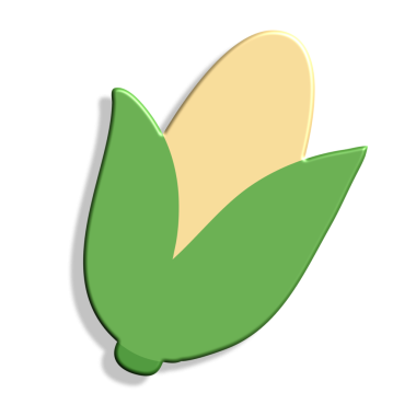 Beyaz arkaplanda bir yaprağın vektör çizimi