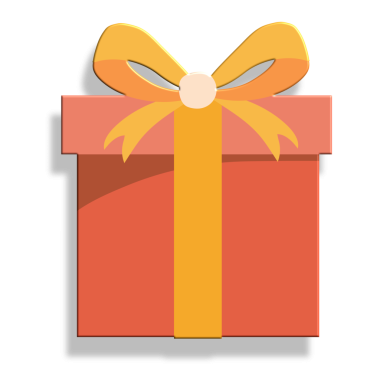 Yay ile hediye kutusu