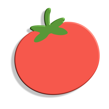kırmızı domates, vektör, resimleme