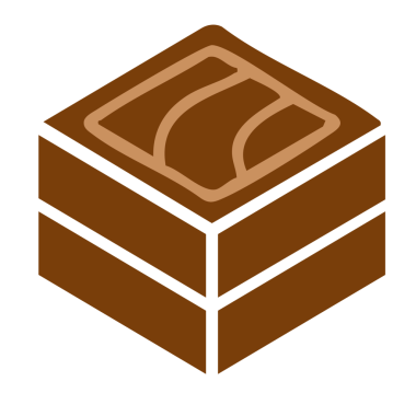 Çikolatalı ikon çikolata ana hatlarıyla