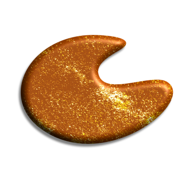 Altın parıltı yıldızı. Vektör illüstrasyonu.