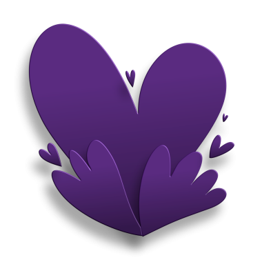 Kalp ikonu vektör illüstrasyonu