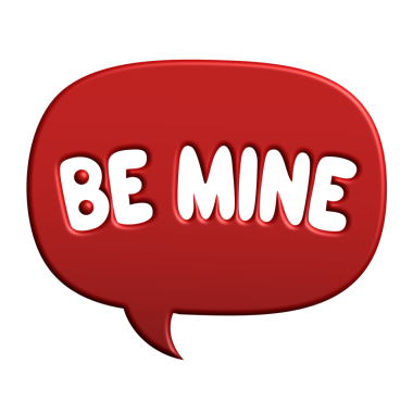 Mesaj benim olduğunu gösteriyor. Kavramsal fotoğraf aşık olan biri olabilir ya da Kızıl Sınır 'ın boş renkli konuşma balonu fotoğrafı yapan biri olabilir.