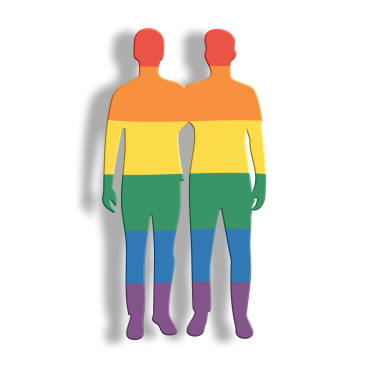 Gay gurur çifti ikonu