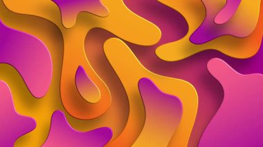 Soyut 3B Gelecek Hareketi Arkaplanı