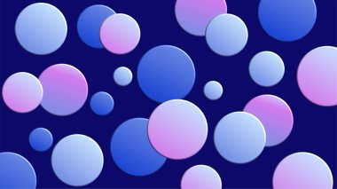 Bulanık şekilli soyut modern duvar kağıdı, vektör illüstrasyonu