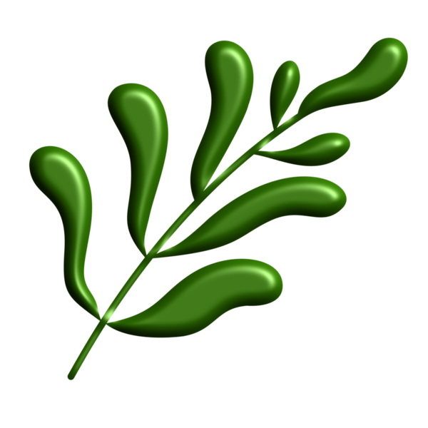 Yaprak simgesi, vektör illüstrasyonu