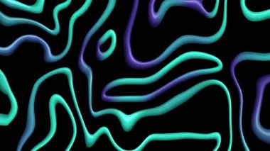 Yumuşak Canlandırmalı Dinamik Soyut Hareket Video Arkaplanı