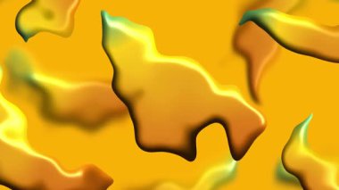 Dinamik Akış ile Soyut Akışkan Hareket Video Arkaplanı