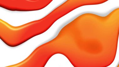 Dinamik Akış ile Soyut Akışkan Hareket Video Arkaplanı