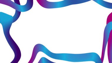 Dinamik Akış ile Soyut Akışkan Hareket Video Arkaplanı