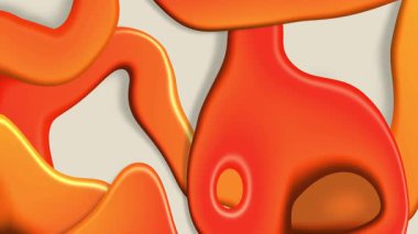 Yumuşak Canlandırmalı Dinamik Soyut Hareket Video Arkaplanı