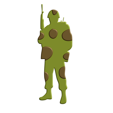 Tüfekli asker. Asker. Ordu askeri.