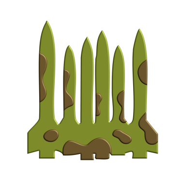 insan elinin beyaz arka planında çizgi film vektör çizimi